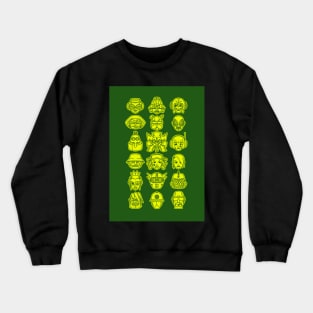 Jet Set Radio Characters Green Crewneck Sweatshirt